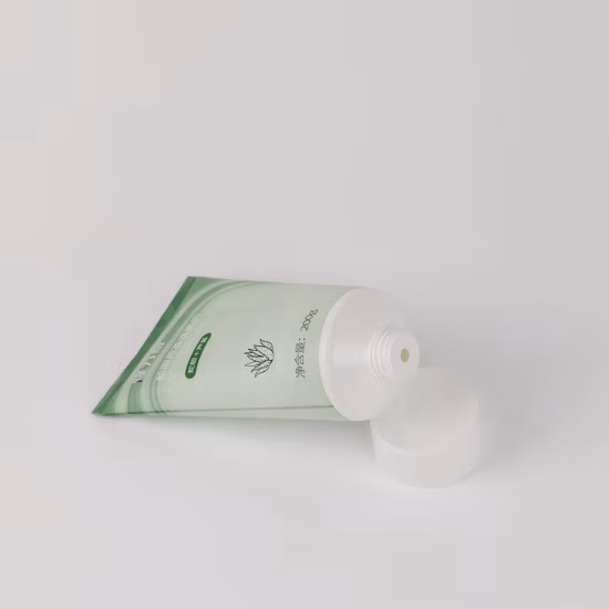 D30mm Oval Foundation Plastic Packaging Tube Metallic Cap for Cosmetic